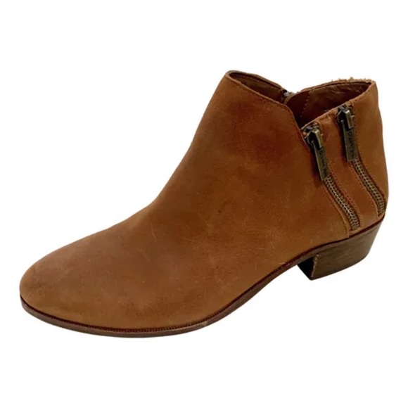 Gianni Bini Shoes - GIANNI BINI Brown Leather Zip Booties